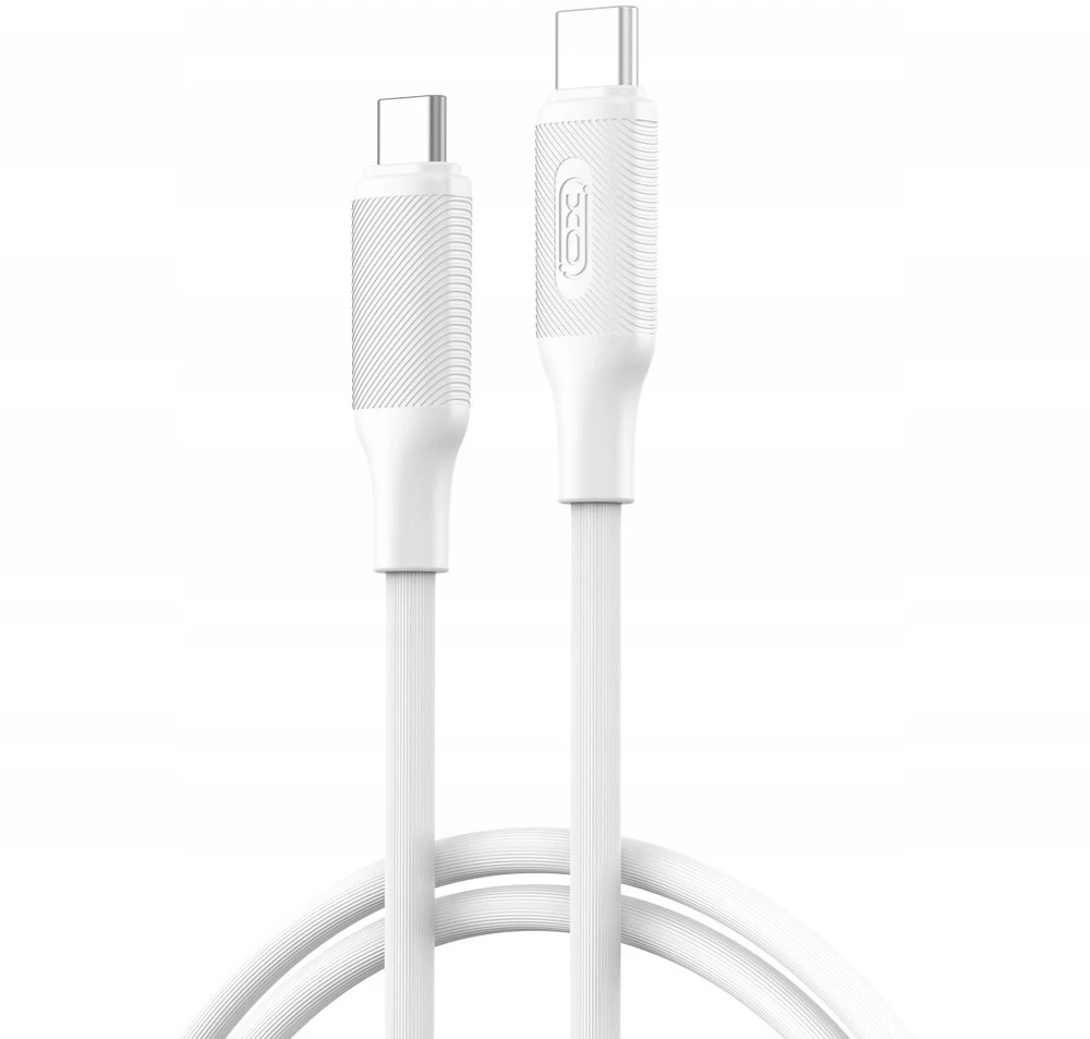 XO laidas NB-Q265B PD USB-C – USB-C 1,0m 60W baltas