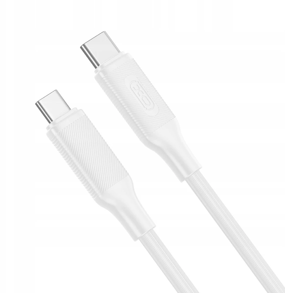 XO laidas NB-Q265B PD USB-C – USB-C 1,0m 60W baltas
