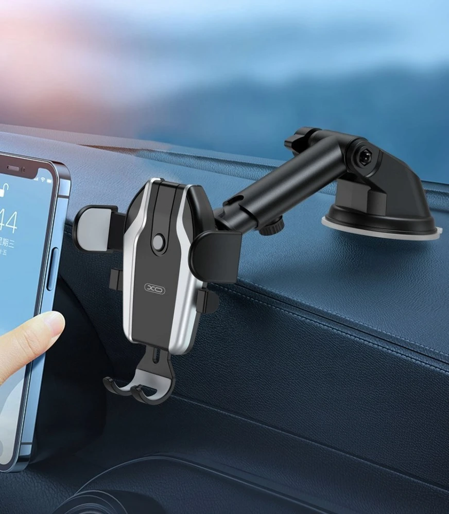 Įkroviklis-šakotuvas automobilinis XO CC41 su 2 USB 3.1A jungtimis juodas