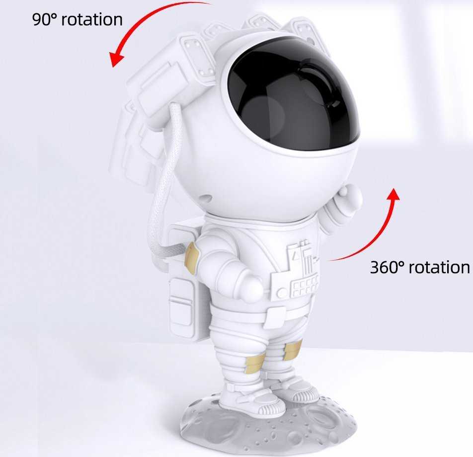 XO LED projectorius CF01 astronautas, žvaigždės ir visata