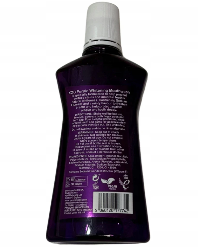 Xpel XOC burno eliksyras, balinantis, 500 ml, unisex