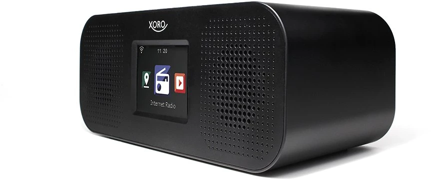 Radio Xoro Xoro SAT100375 radio Internet Skaitmeninis Juodas