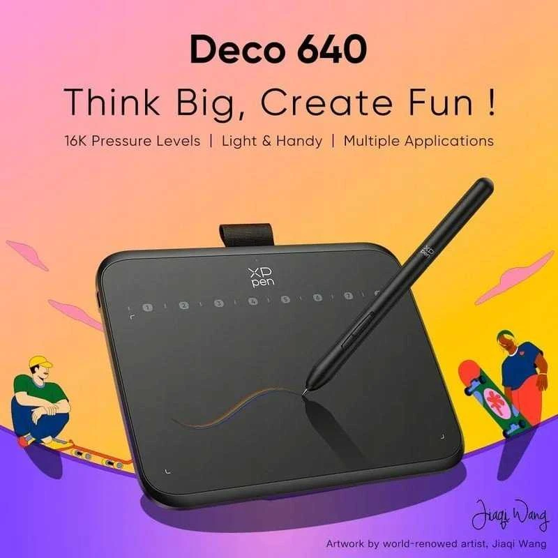 XPPen Planšetė Graficzny Deco 640 (ITS640)