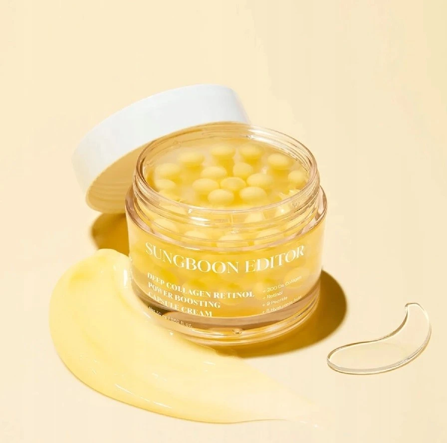 Sungboon Editor Deep Collagen Retinol Power Boosting Capsule kremas, 50 ml