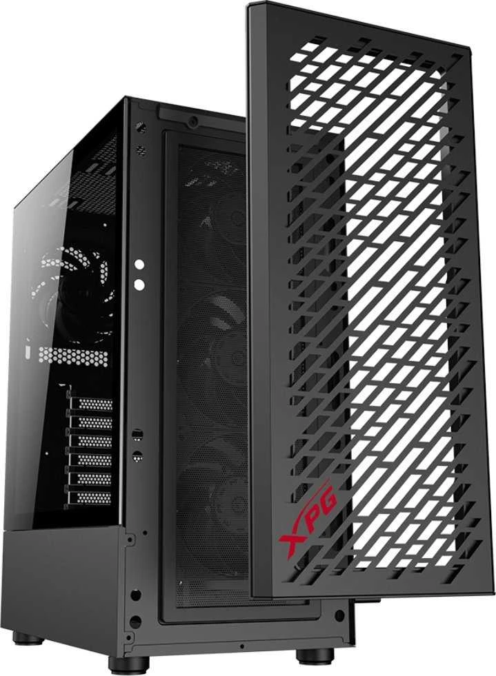 ADATA XPG Valor Air ATX Midi Tower juodas Glas 4x120mm