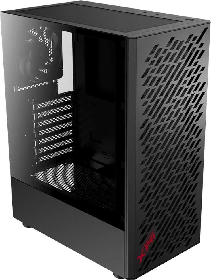 ADATA XPG Valor Air ATX Midi Tower juodas Glas 4x120mm