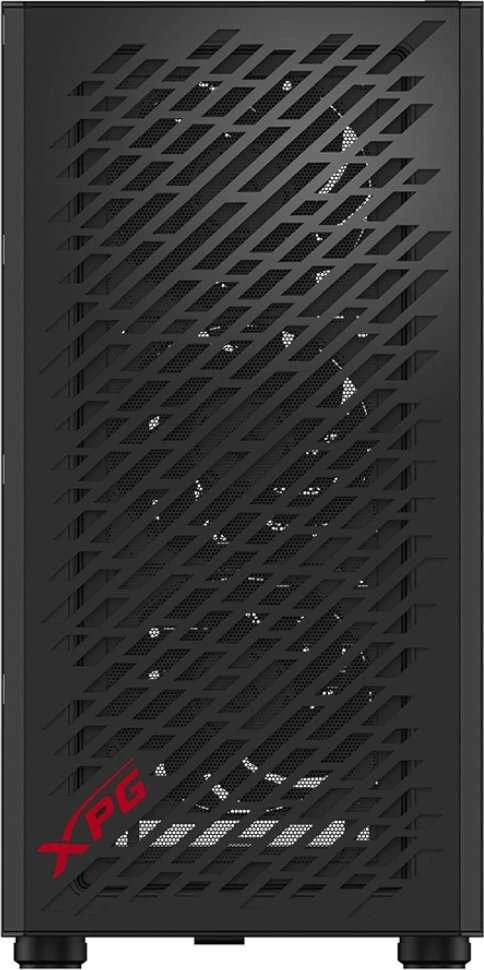 ADATA XPG Valor Air ATX Midi Tower juodas Glas 4x120mm