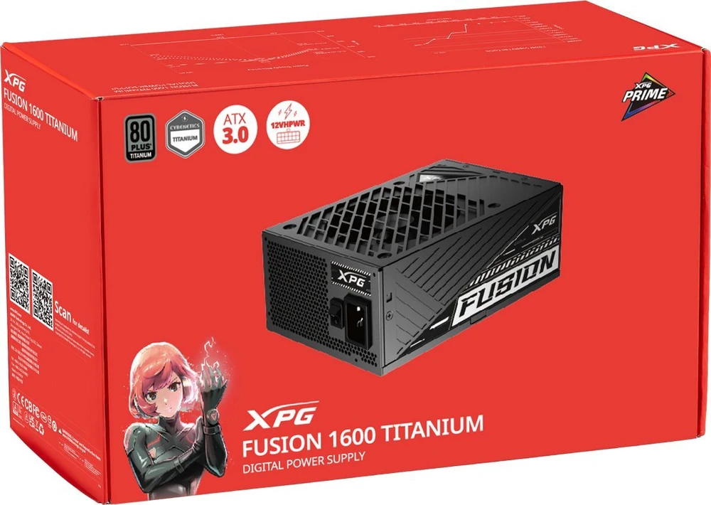 XPG (ADATA) XPG FUSION 1600W maitinimo šaltinis