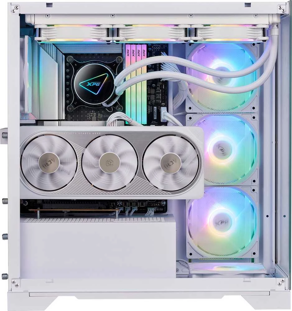 XPG (ADATA) XPG INVADER X WOF Mid-Tower Baltas
