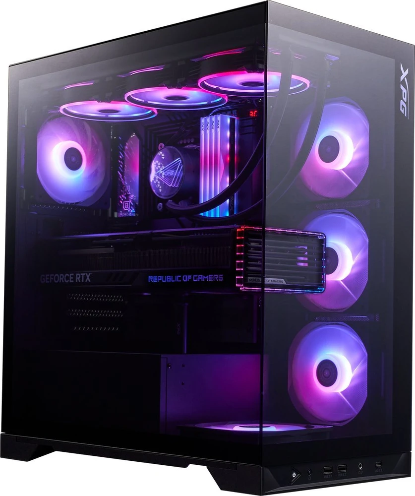 XPG (ADATA) XPG INVADER X BTF MID-TOWER-CASE Juodas