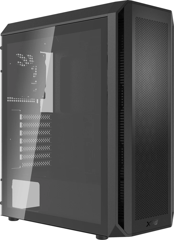 XPG (ADATA) XPG VALOR AIR PLUS MID-TOWER – korpusas, juodas