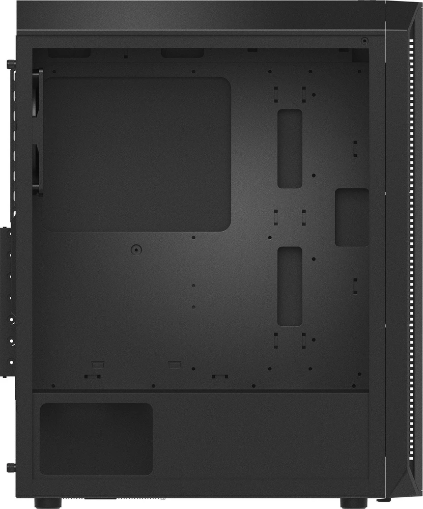 XPG (ADATA) XPG VALOR AIR PLUS MID-TOWER – korpusas, juodas