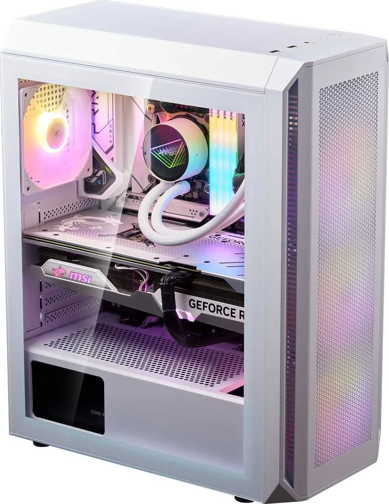 XPG (ADATA) XPG VALOR AIR PLUS MID-TOWER-Case Baltas