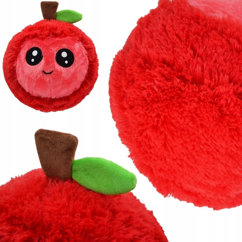 XQMAX minkštas raudonas vaisių kamuolys emoji 23cm