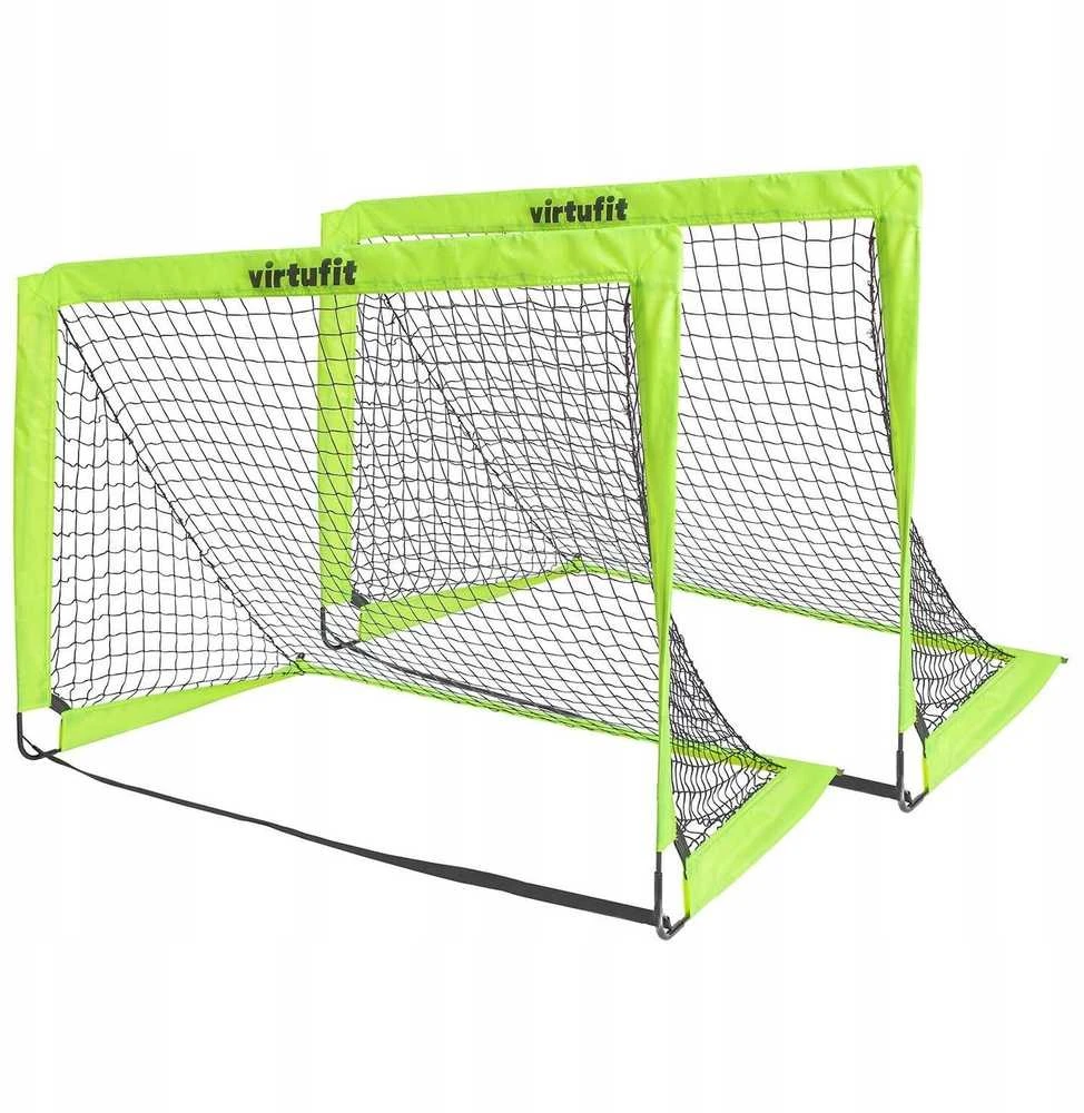 Xqmax VIRTUFIT SULANKSTOMAS FUTBOLO VARTŲ RINKINYS - FUTBOLO VARTAI - 120 X 90 CM