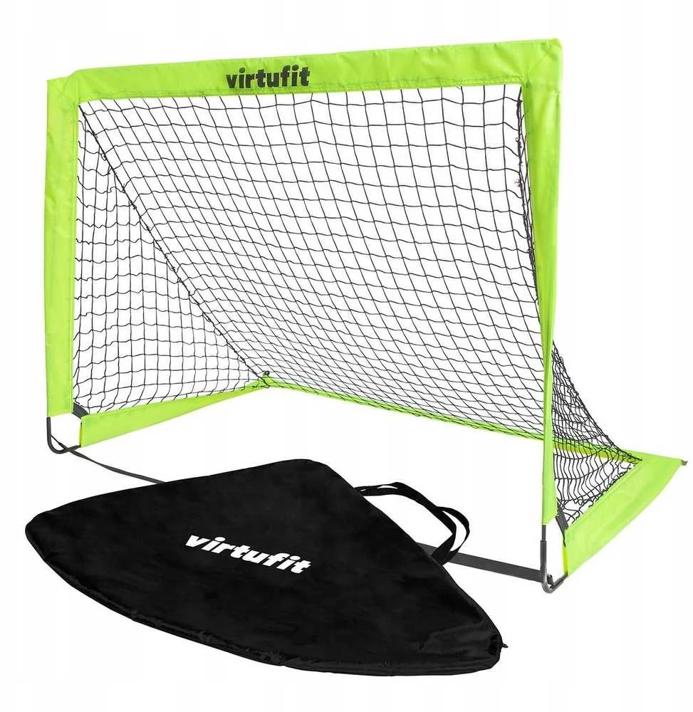 Xqmax VIRTUFIT SULANKSTOMAS FUTBOLO VARTŲ RINKINYS - FUTBOLO VARTAI - 120 X 90 CM