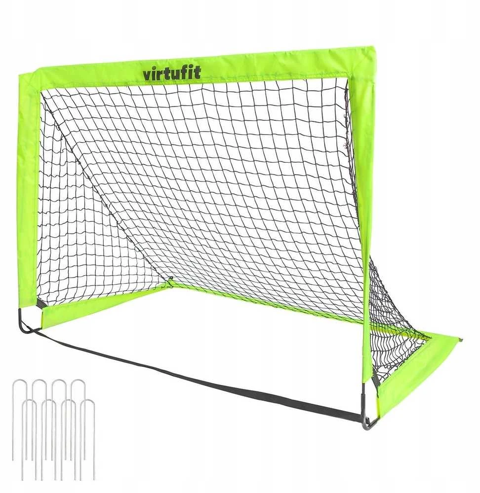 Xqmax VIRTUFIT SULANKSTOMAS FUTBOLO VARTŲ RINKINYS - FUTBOLO VARTAI - 120 X 90 CM