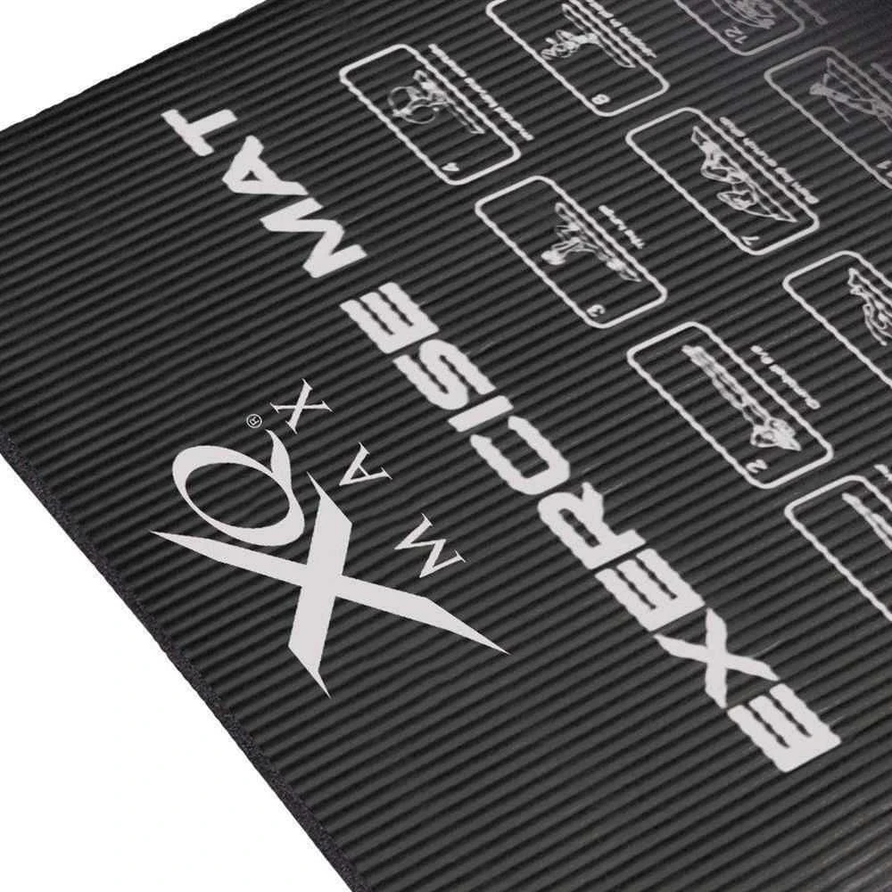 XQMAX Yoga Jogos treniruočių kilimėlis fitneso salėms, 183x58 cm, neslystantis