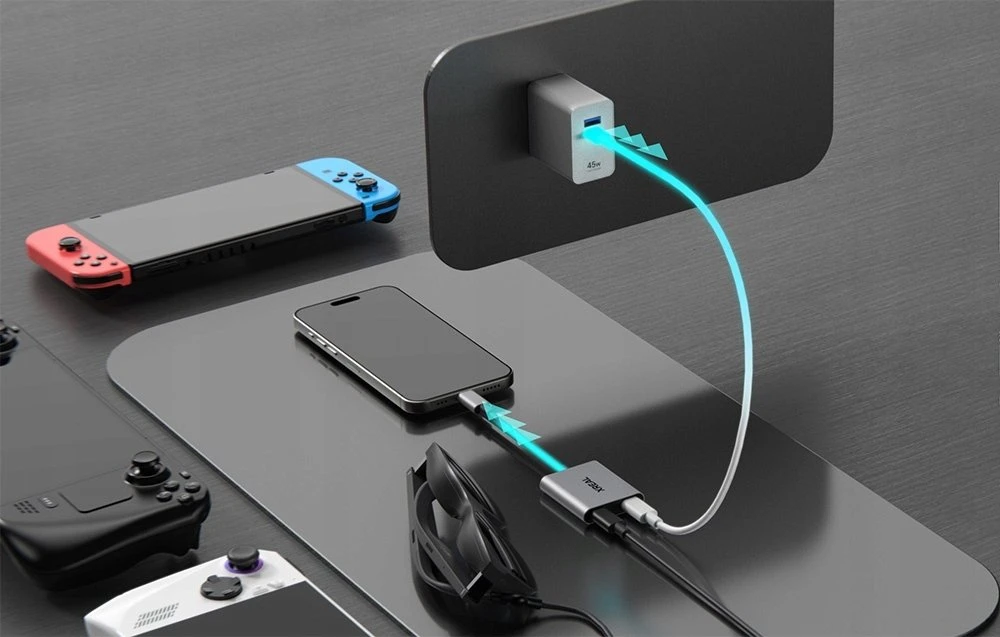 XREAL HUB įkrovimo adapteris