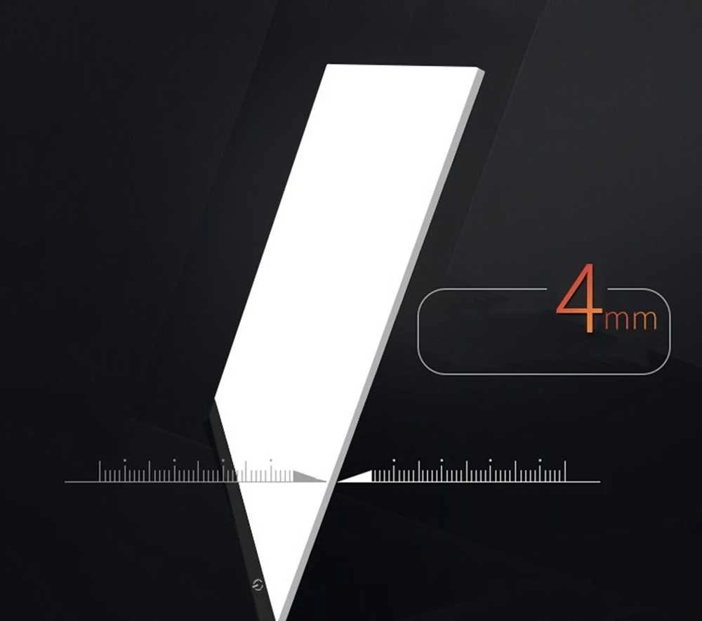 Xrec apšviesta piešimo lenta A4 LED dimeris