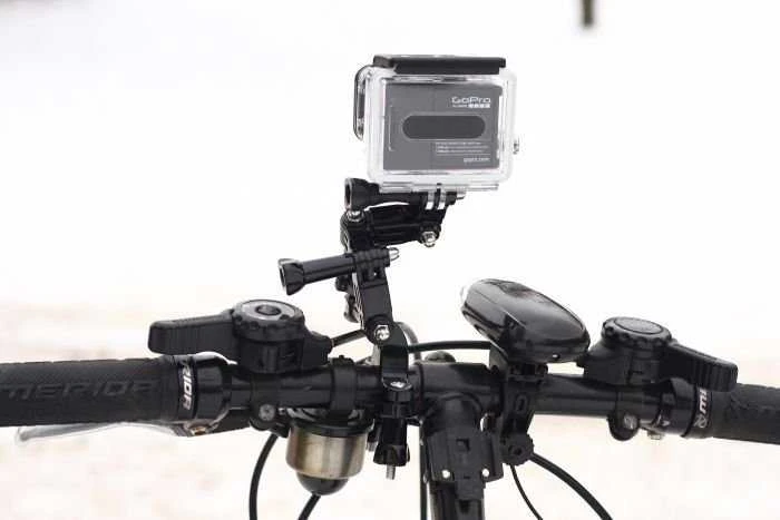 Xrec dviračio vairo laikiklis, skirtas Sony Action Cam / Jvc / Drift / Camone