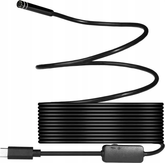Xrec endoskopas, tikrinimo kamera, usb tipo c 5 m kietasis kabelis (SB5239)