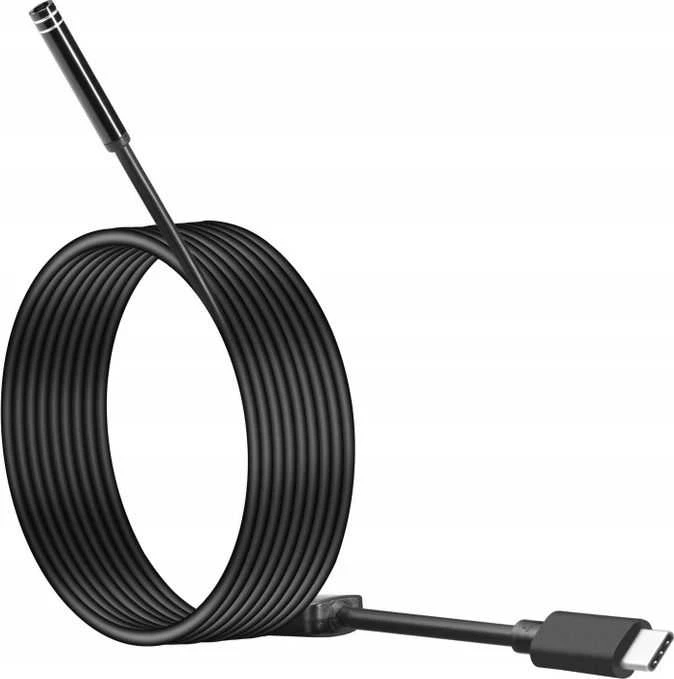 Xrec endoskopas, tikrinimo kamera, usb tipo c 5 m kietasis kabelis (SB5239)