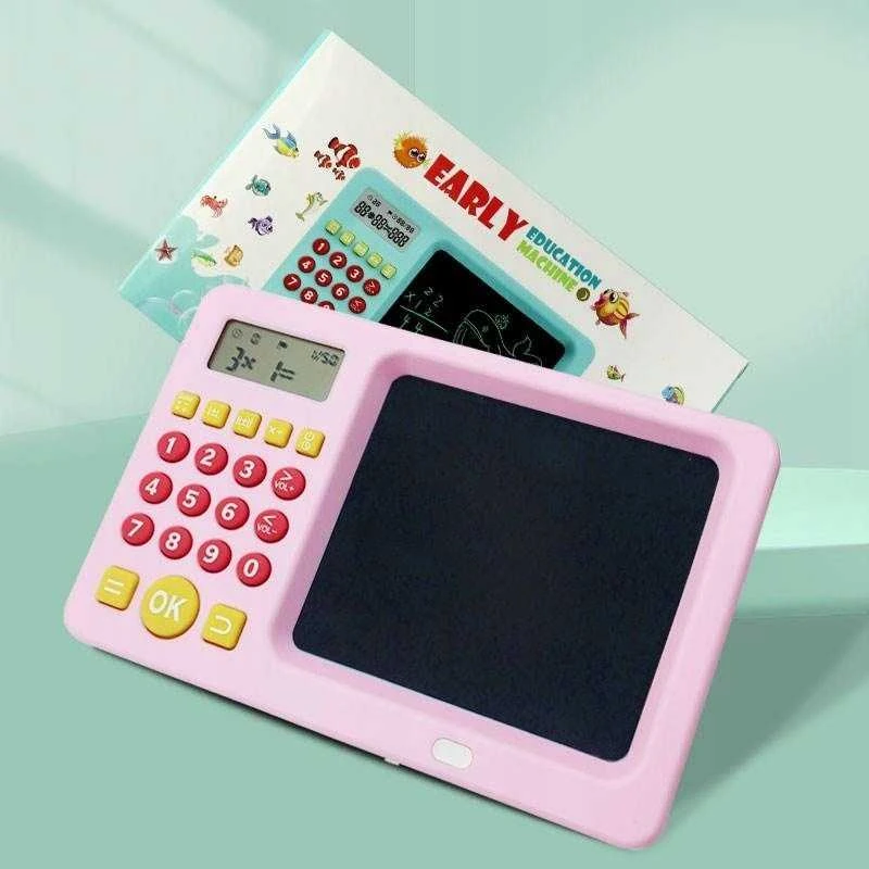Xrec Piešimo planšetė LCD tabletė 5,2'' Spalvota braižymo lenta + skaičiuotuvas / Rožinė