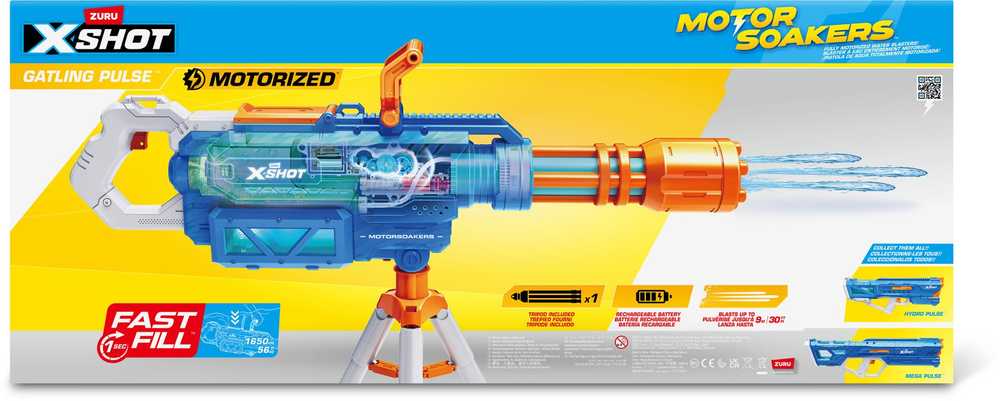 XShot X-SHOT - Vandens Gatling variklio mirkymo įrenginys (118165)