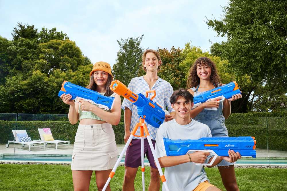 XShot X-SHOT - Vandens Gatling variklio mirkymo įrenginys (118165)