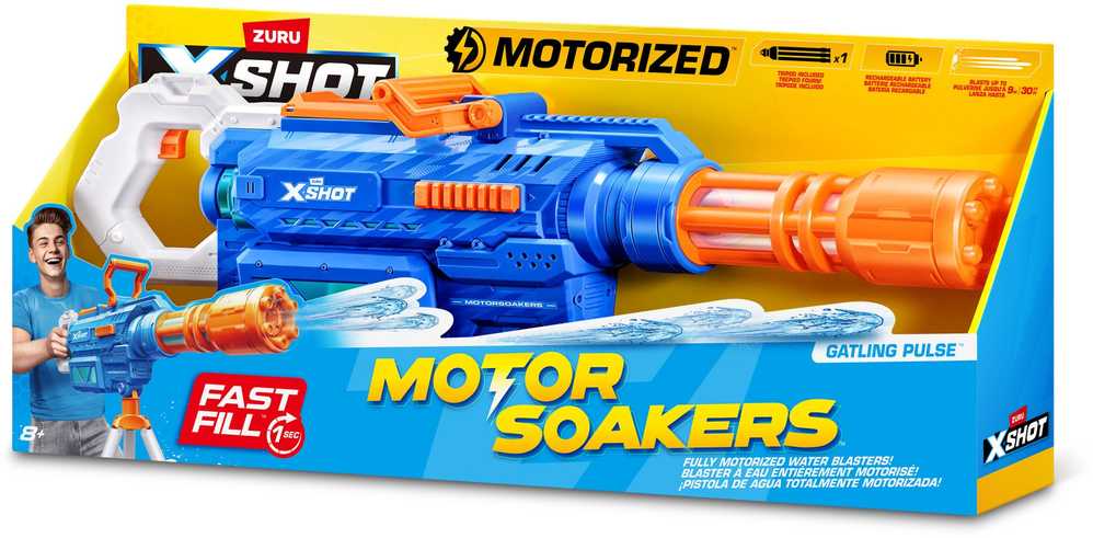 XShot X-SHOT - Vandens Gatling variklio mirkymo įrenginys (118165)