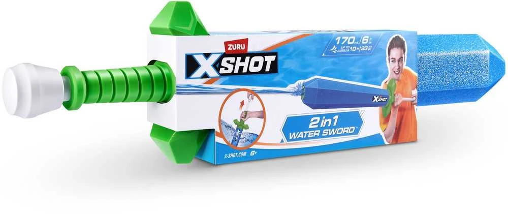 Zuru X-Shot - Vandens karas - Vandens kardas 2in1 (118122)