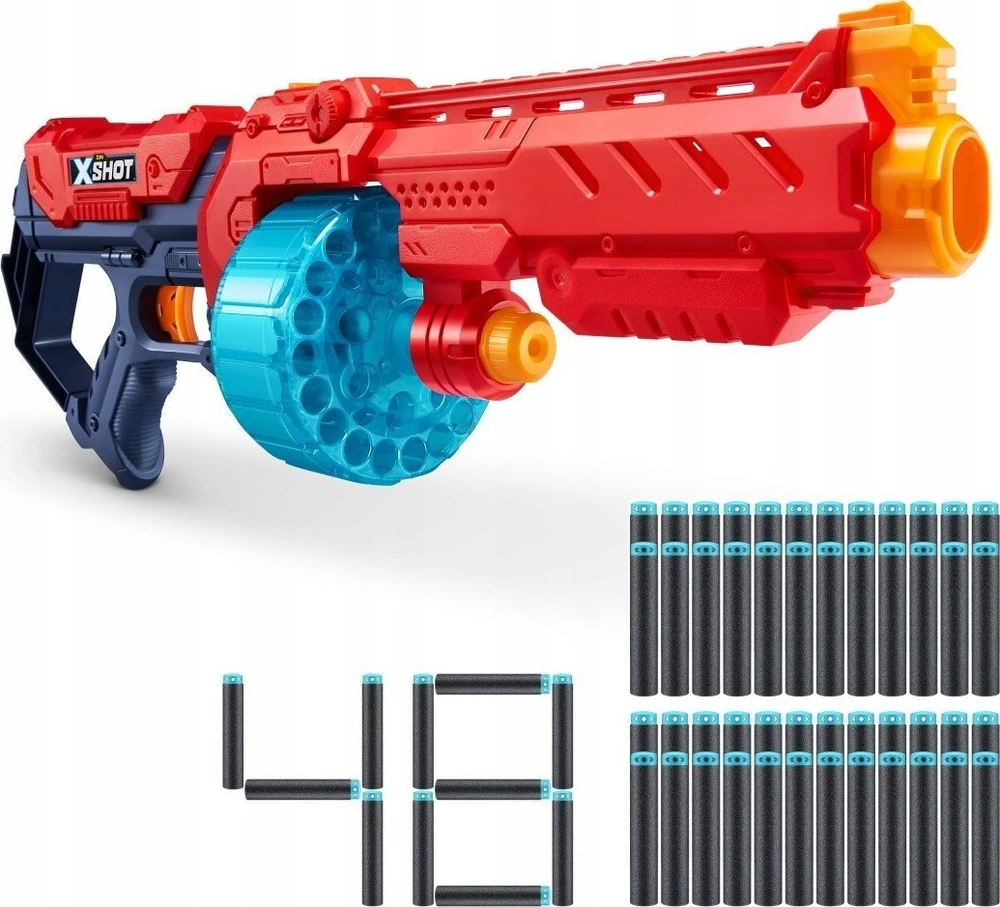 XShot *****ZURU X-SHOT ExcelTurbo paleidimo įrenginys 48p 36270