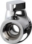 XSPC G1/4 Ball Valve – Brass, Sidabrinis-Chrome