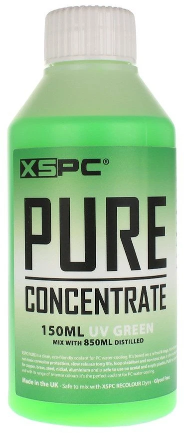 XSPC PURE coolant concentrate, 150 ml – žalias, UV