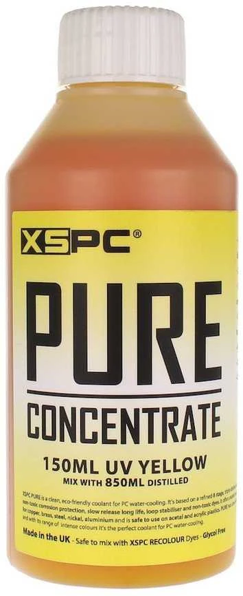 XSPC PURE UV geltonas aušinimo koncentratas 150 ml