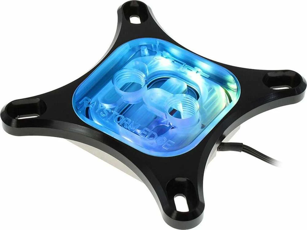 XSPC RayStorm EDGE CPU Waterblock Intel, ARGB - juodas
