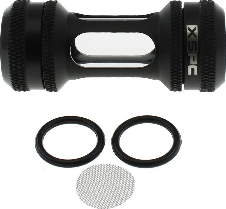 XSPC Inline Filter G1/4 inch – matte juodas