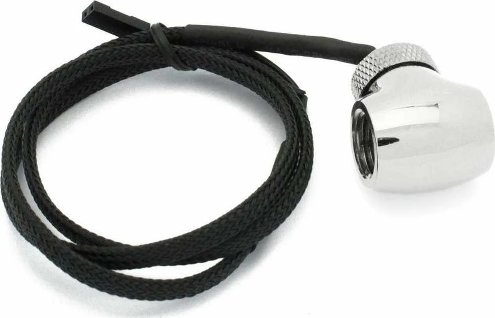 XSPC temperatūros jutiklis 2x G1/4 vidinis sriegis Ø 1/4 chromuotas