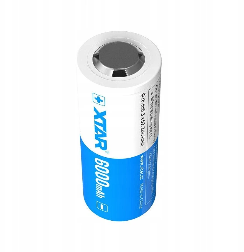 Xtar Baterija 26650 3,6V Li-ion 6000 mAh