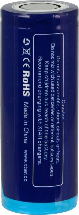 Xtar 5200mAh 3,6V 26650 akumuliatorius su PCB