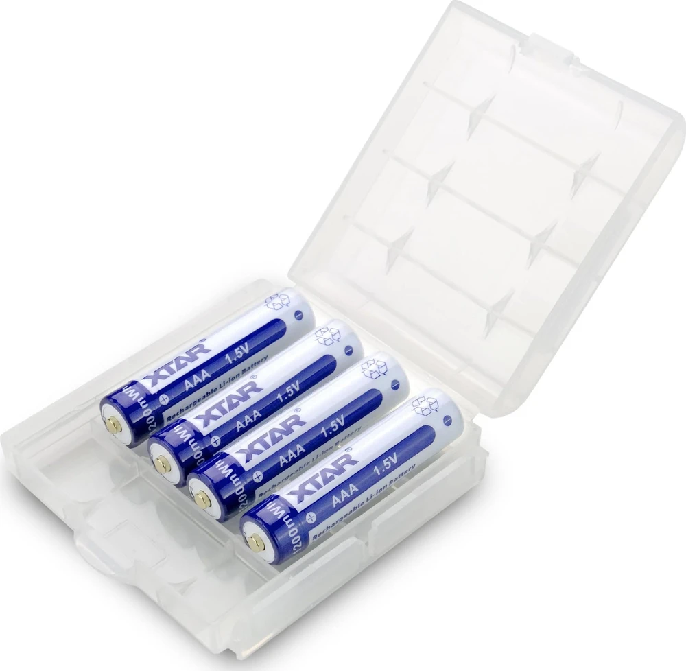 Baterija - Xtar AAA Li-ion 680/750mAh 1200mWh 1.5V 4-vnt.