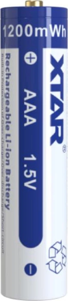 Baterija - Xtar AAA Li-ion 680/750mAh 1200mWh 1.5V 4-vnt.