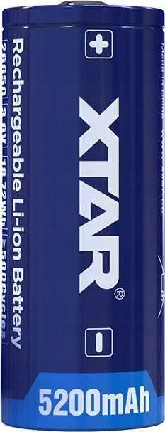 Xtar 5200mAh 3,6V 26650 akumuliatorius su PCB