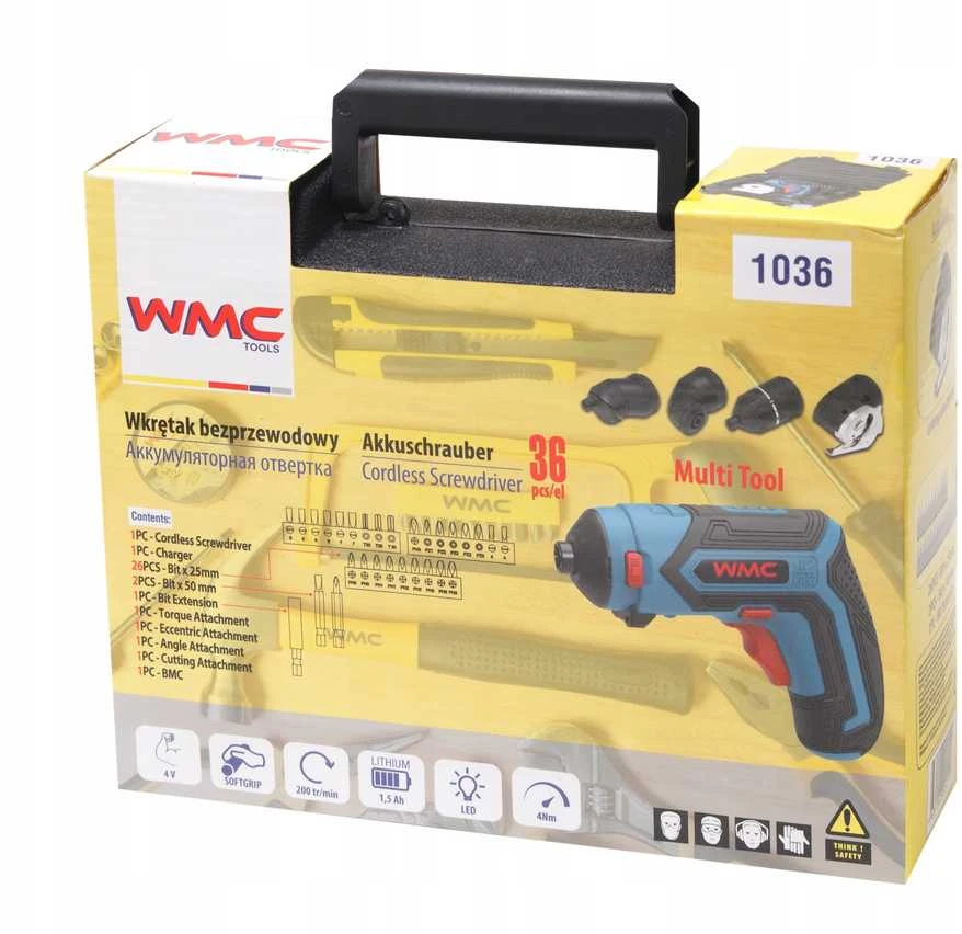 xTool AKUMULIATORINIS ATSISUKTUVAS 4V - 36EL