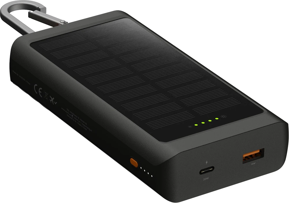 Xtorm Solar Powerbank 20W 10.000mAh+Taschenlampe juodas (XG2ES101)