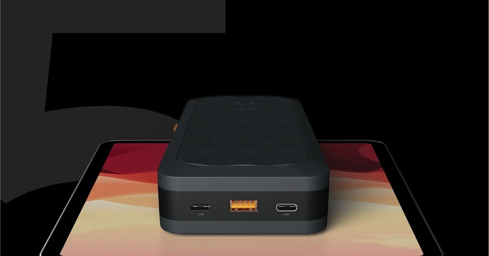 Xtorm Powerbank FUEL 5 27.000mAh 67W 2xUSB-C PD, 1xUSB-A Juodas