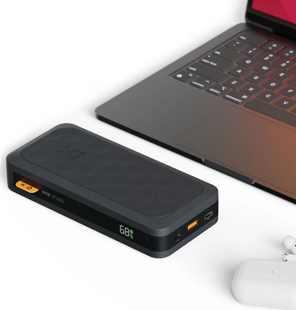 Xtorm Powerbank FUEL 5 27.000mAh 67W 2xUSB-C PD, 1xUSB-A Juodas