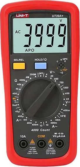 3853# Multimetras UT39A+ UNI-T