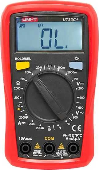 5019# Multimetras UT33C+ UNI-T